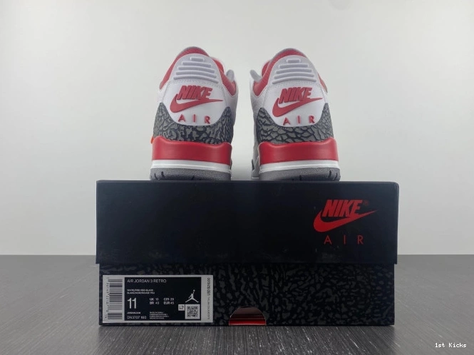 Fire Red Air DN3707-160 OG Jordan 3 0713